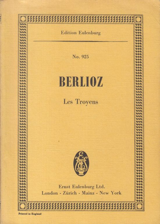 Les Troyens - Study Score