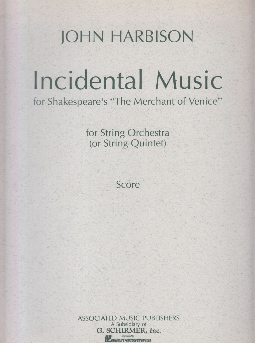 Incidental Music for Shakespeare's 