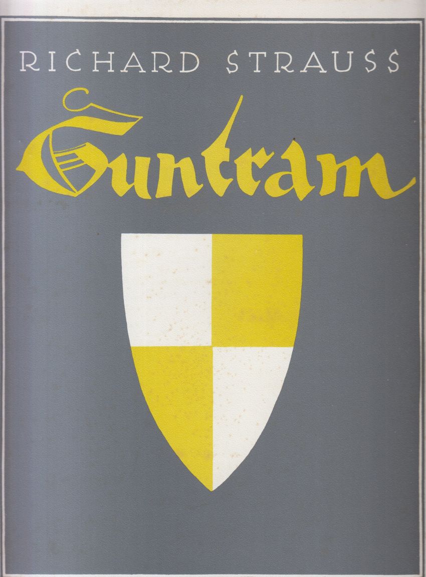 Guntram, Op.25 - Vocal Score