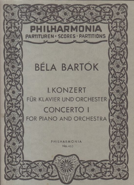 Piano Concerto No.1 - Study Score