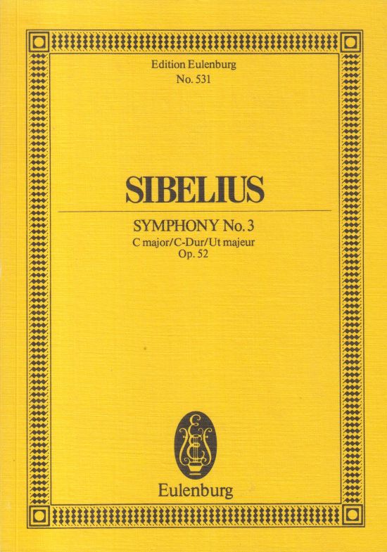 Symphony No.3 in C major, Op.52 - Study Score