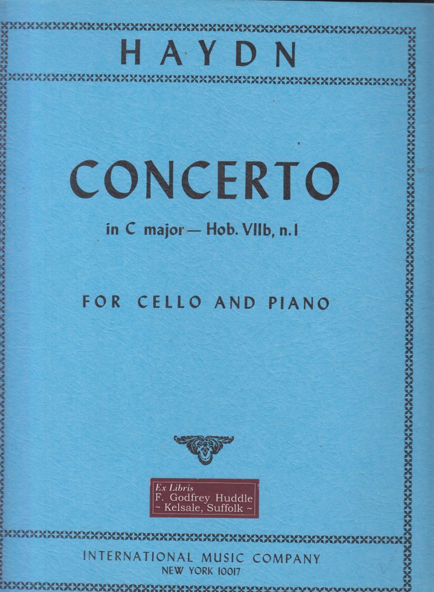 Cello Concerto in C major, Hob. VIIb, n.I - Cello & Piano