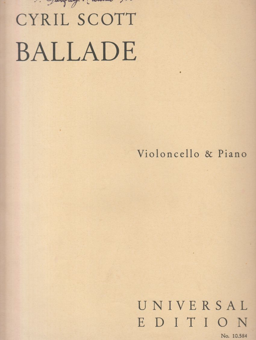 Ballade for Cello & Piano