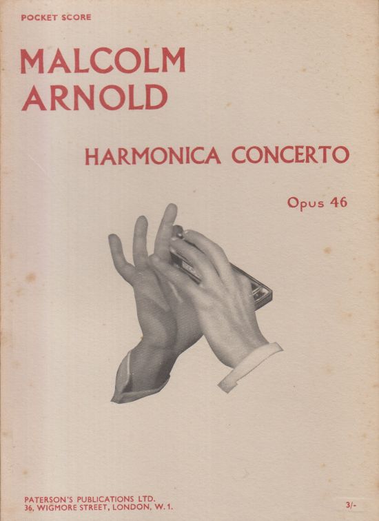 Harmonica Concerto, Op.46 - Study Score