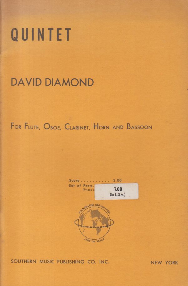 Wind Quintet (1958) - Study Score