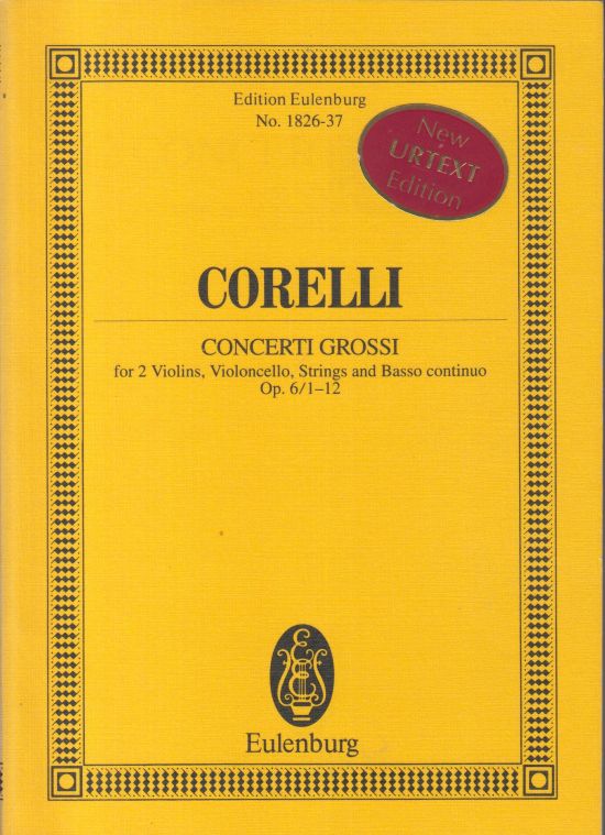 Concerti Grossi, Op.6/1 to 12 - Study Score