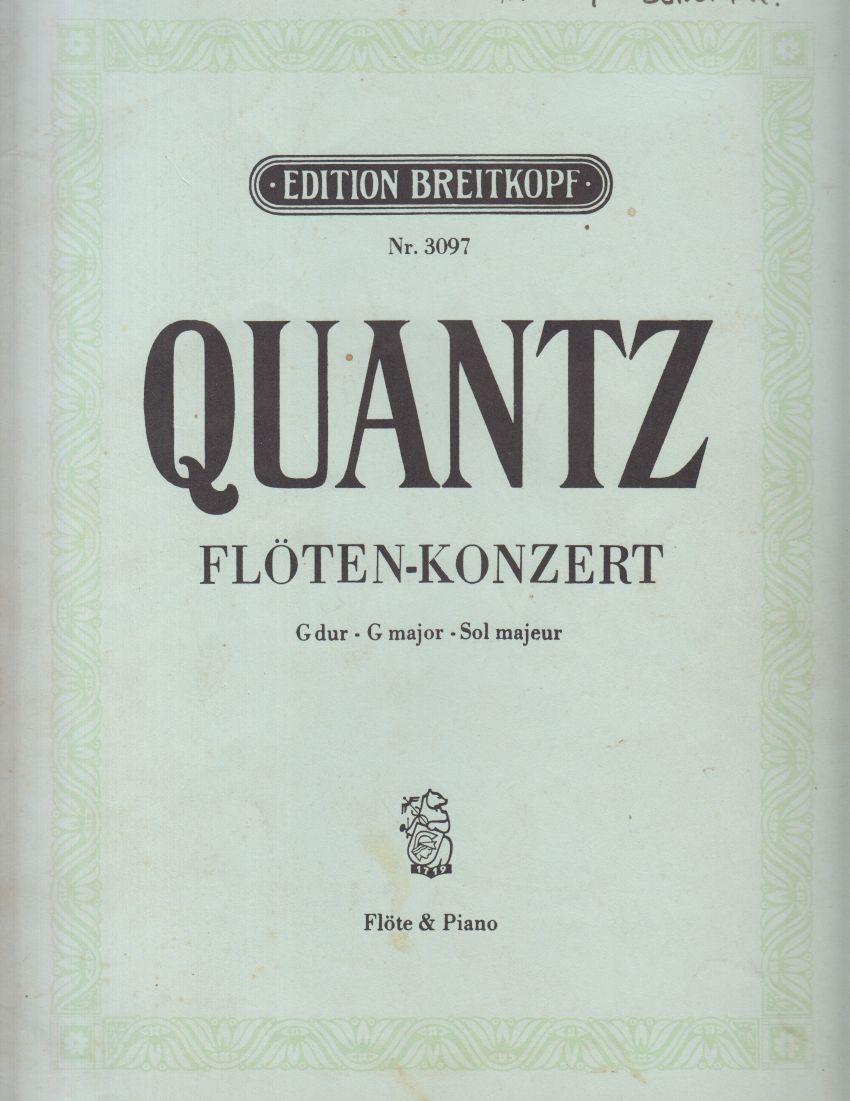 Flute Concerto in G major - Flute & Piano