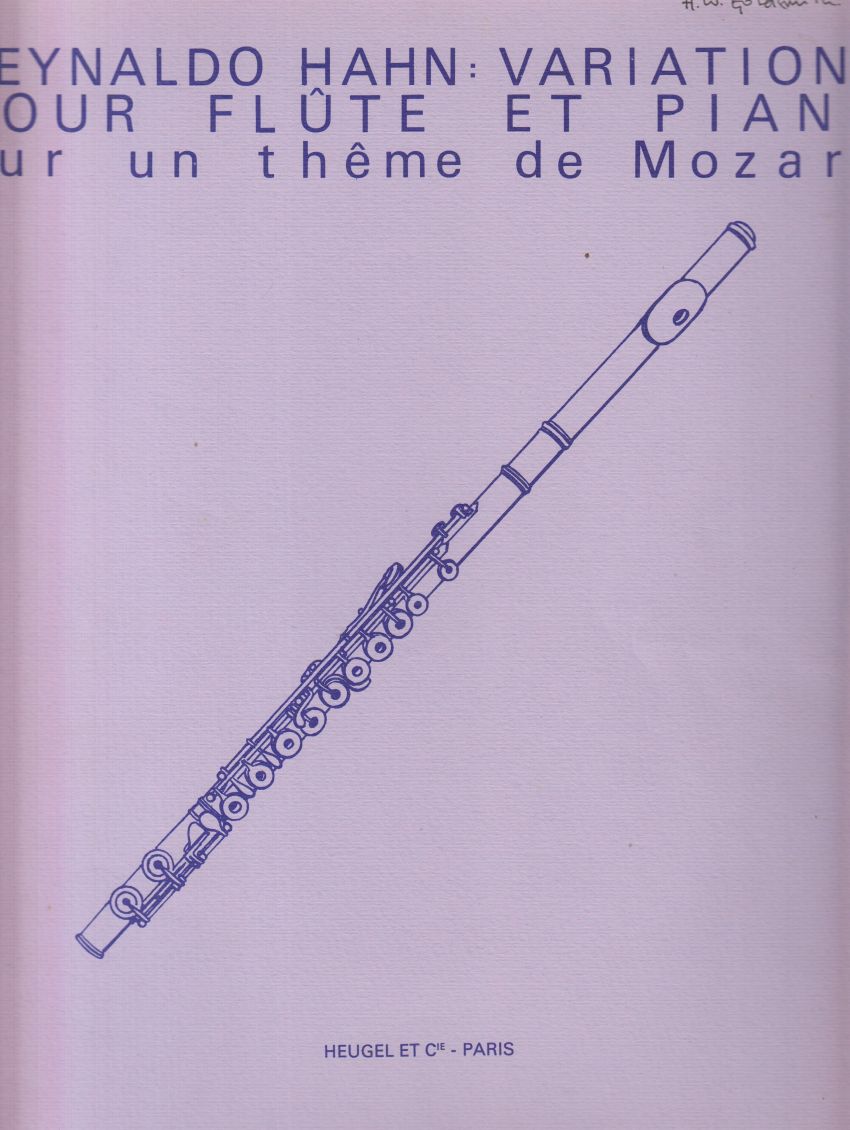 Variations for Flute and Piano on a Theme of Mozart