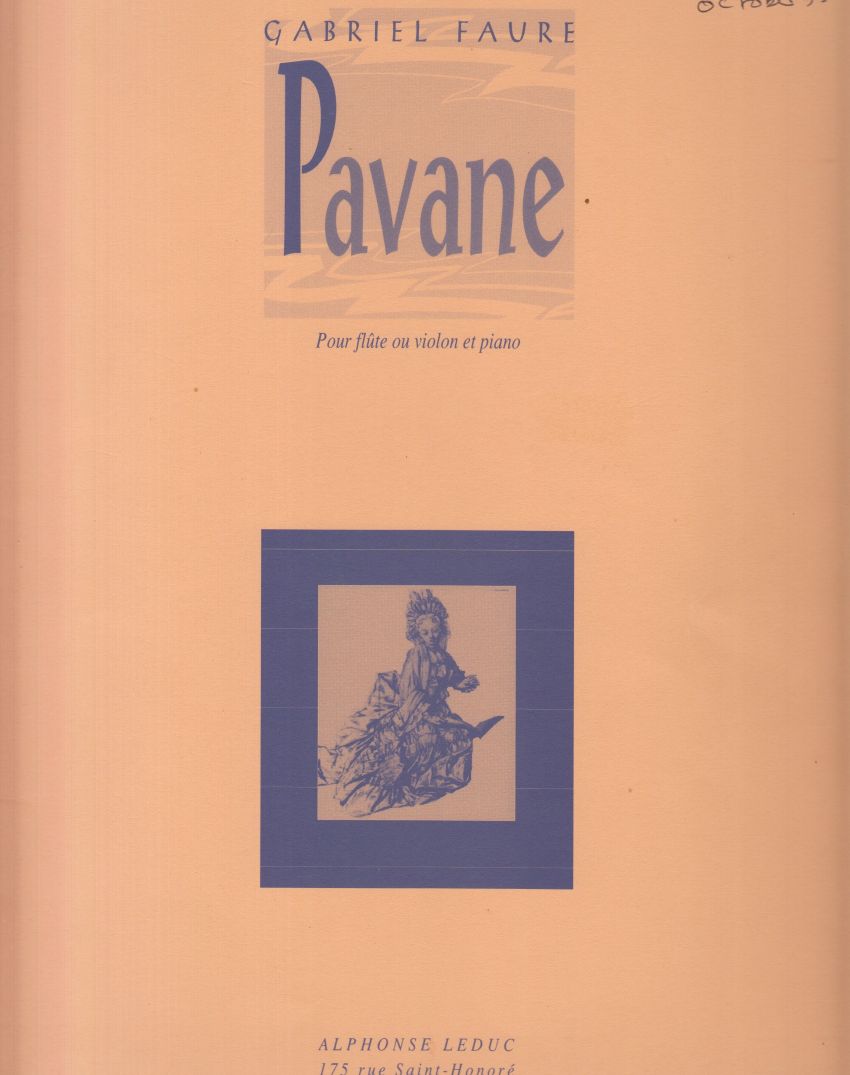 Pavane for Flute or Violin and Piano