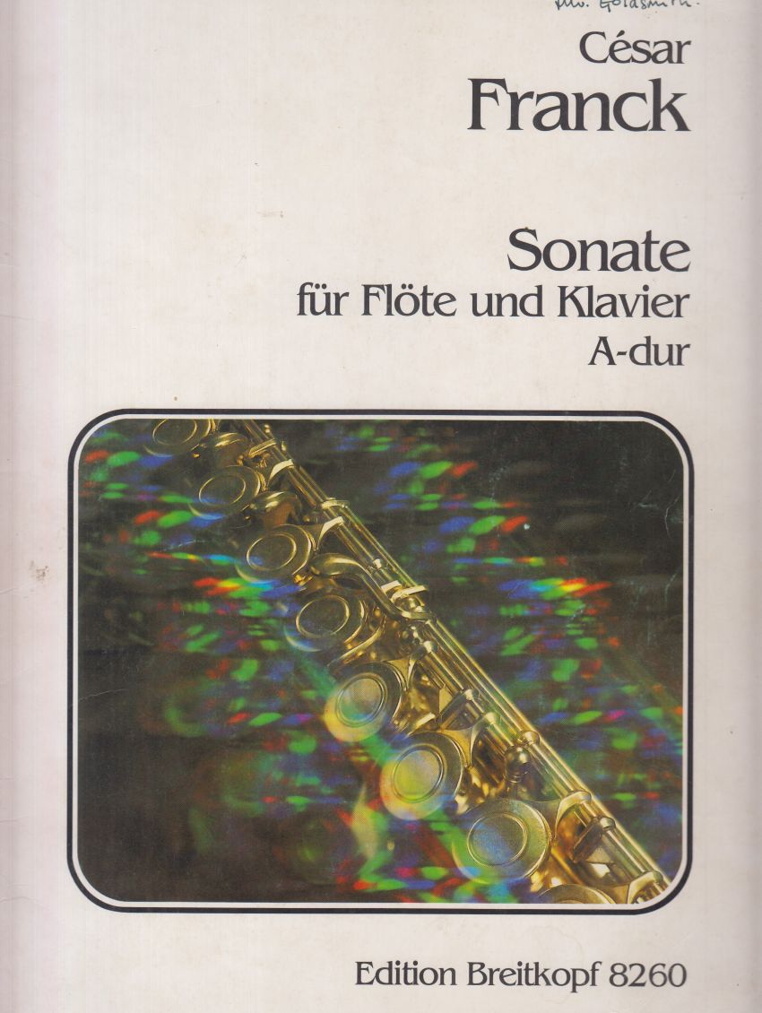 Sonata for Flute and Piano in A major