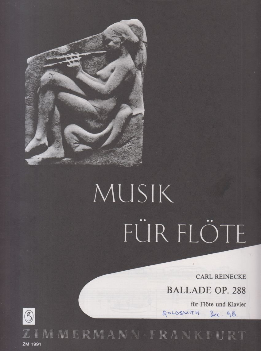 Ballade, Op.288 for Flute and Piano