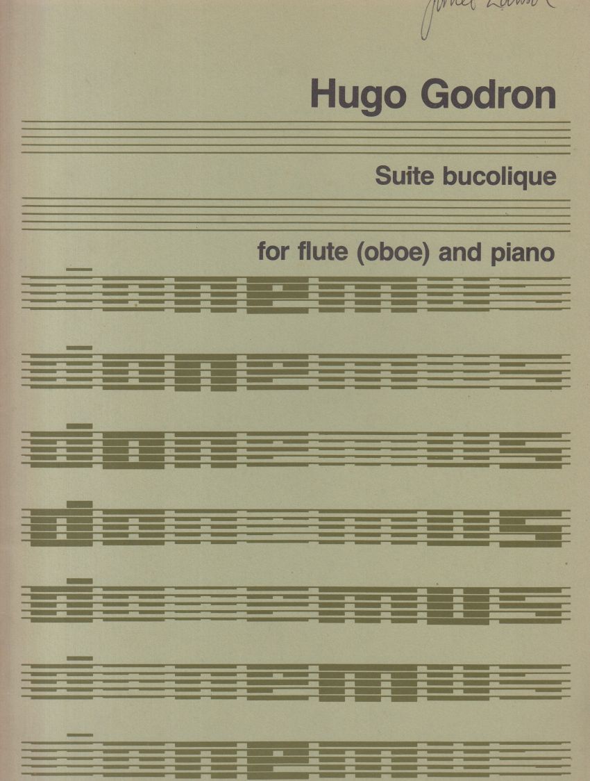 Suite Bucolique for Flute (Oboe) and Piano (1939)