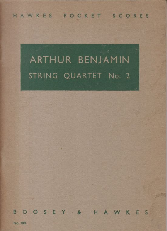 String Quartet No.2 - Study Score