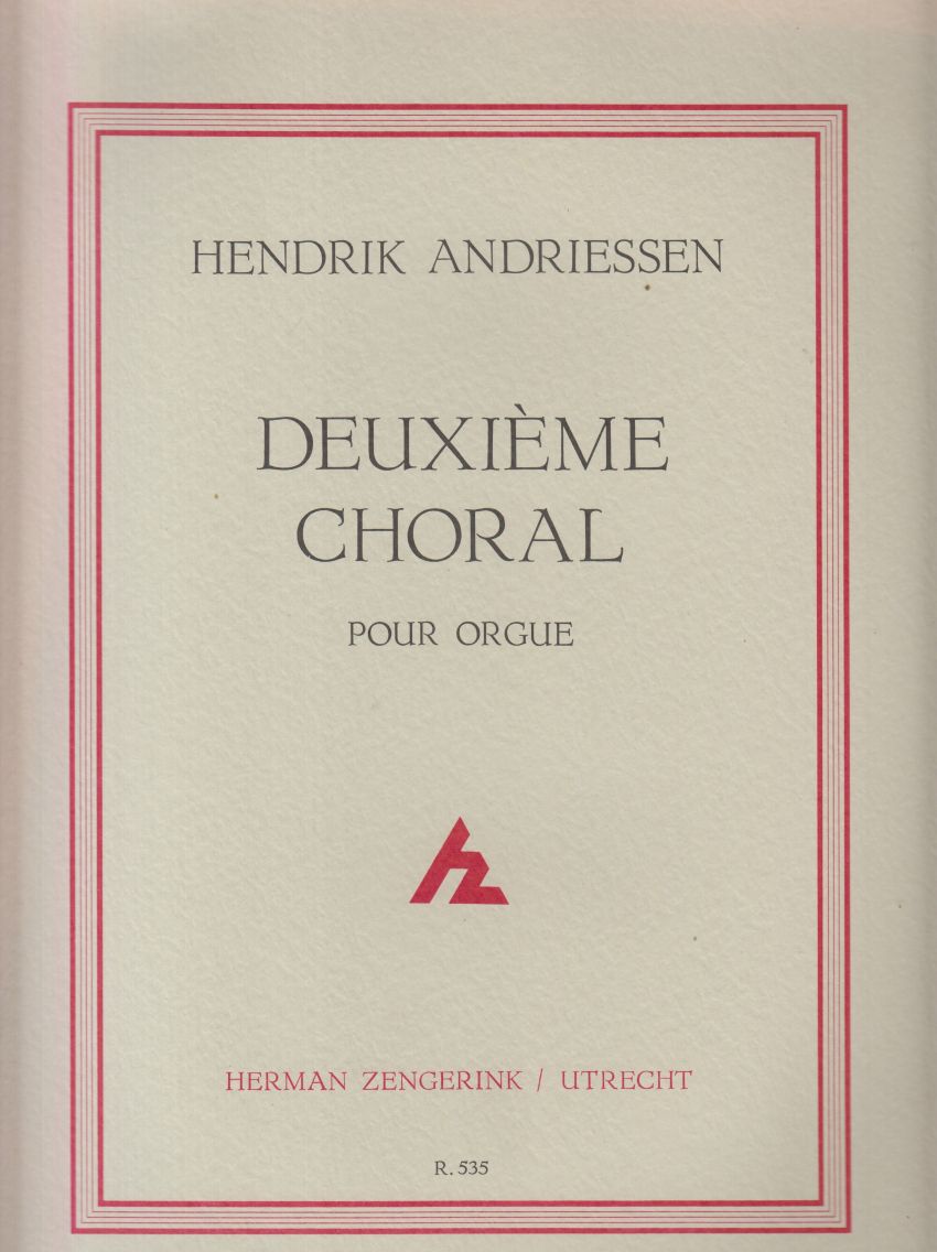 Deuxieme Choral for Organ
