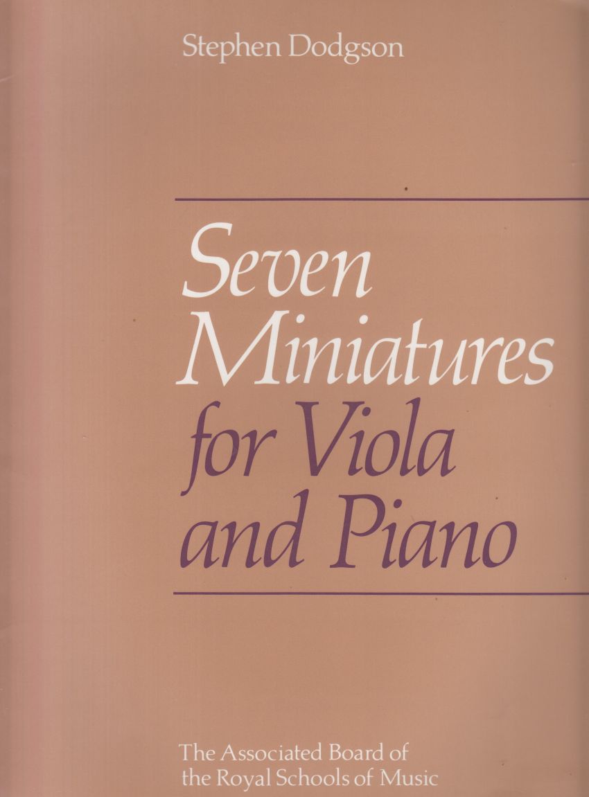 Seven Miniatures for Viola and Piano