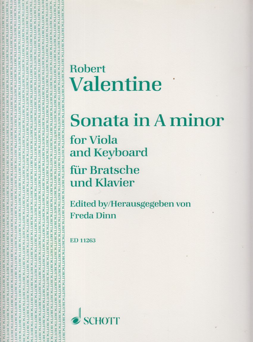 Sonata No.9 in a minor for Viola & Piano
