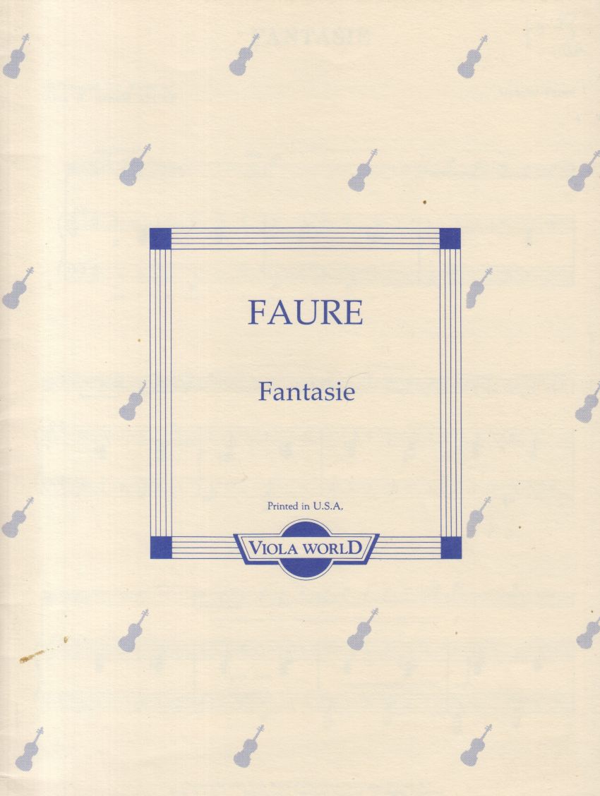 Fantasie for Viola & Piano