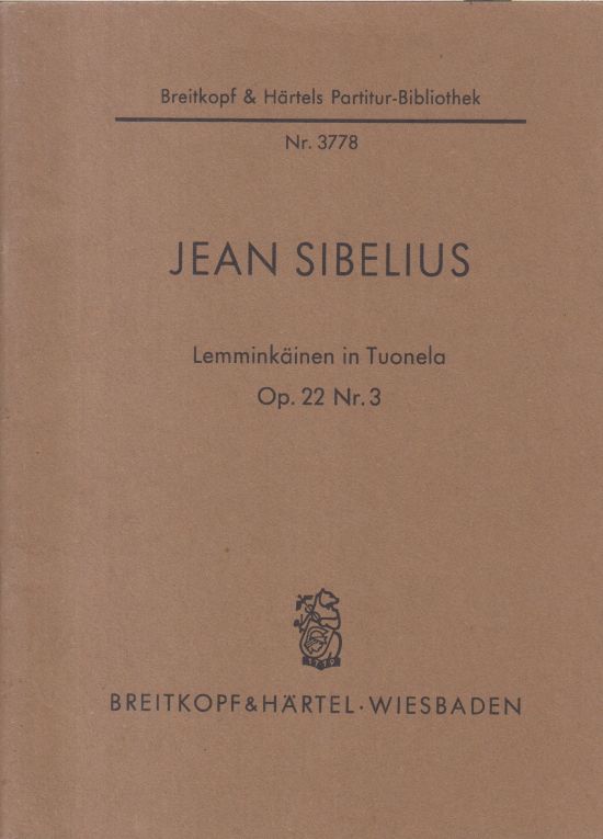 Lemminkainen in Tuonela, Op.22 No.3 - Study Score