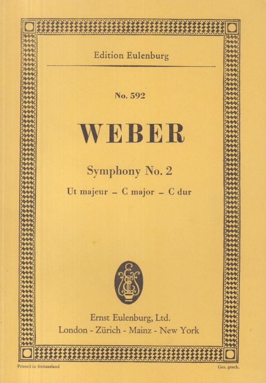 Symphony No.2 in C major - Study Score