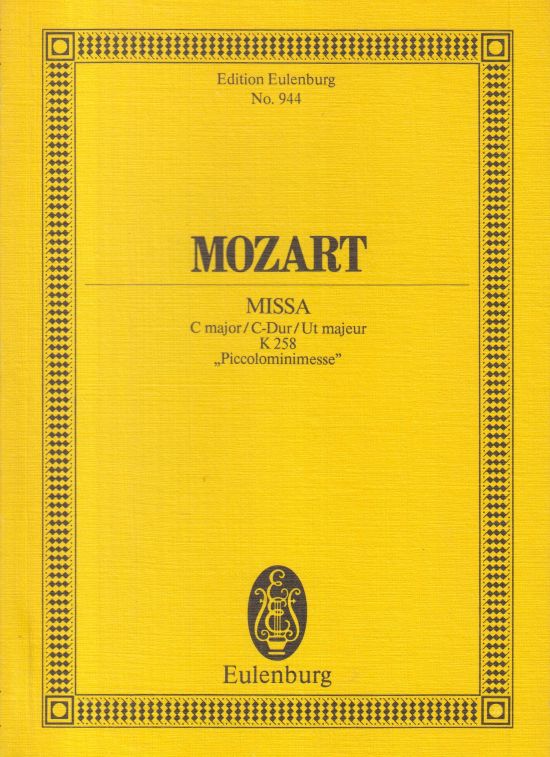 Mass in C major, K258 