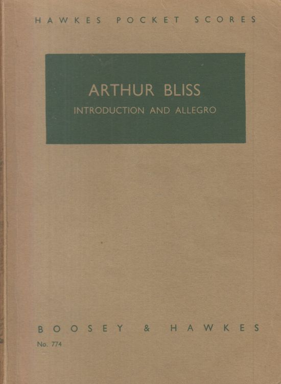 Introduction and Allegro for Full Orchestra - Study Score