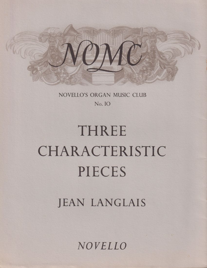 Three Characteristic Pieces for Organ