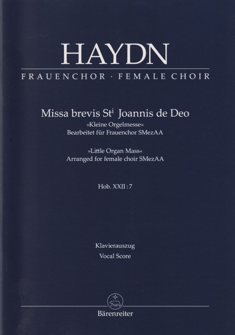 Missa Brevis St. Joannis de Deo 