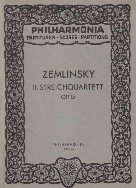 String Quartet No.2, Op.15 - Study Score
