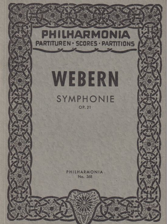 Symphonie, Op.21 - Study Score