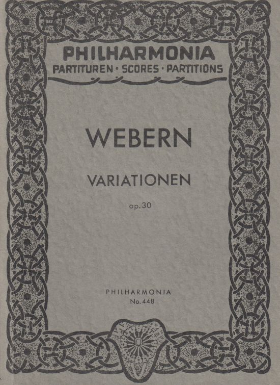 Variationen, Op.30 - Study Score