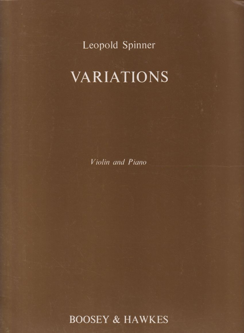 Variations for Violin and Piano