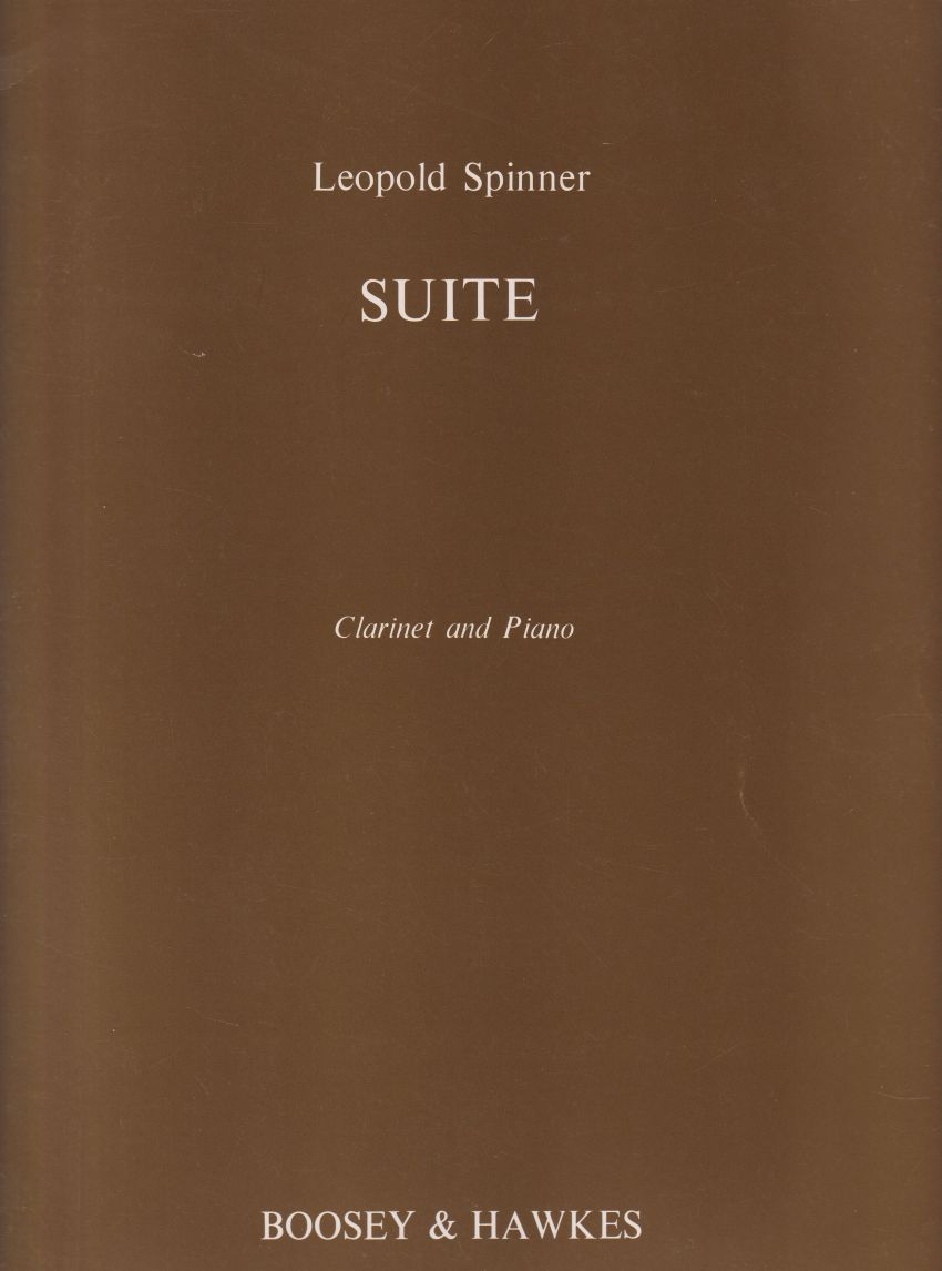 Suite for Clarinet and Piano, Op.10
