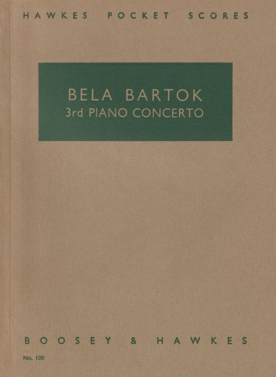 Piano Concerto No.3 - Study Score