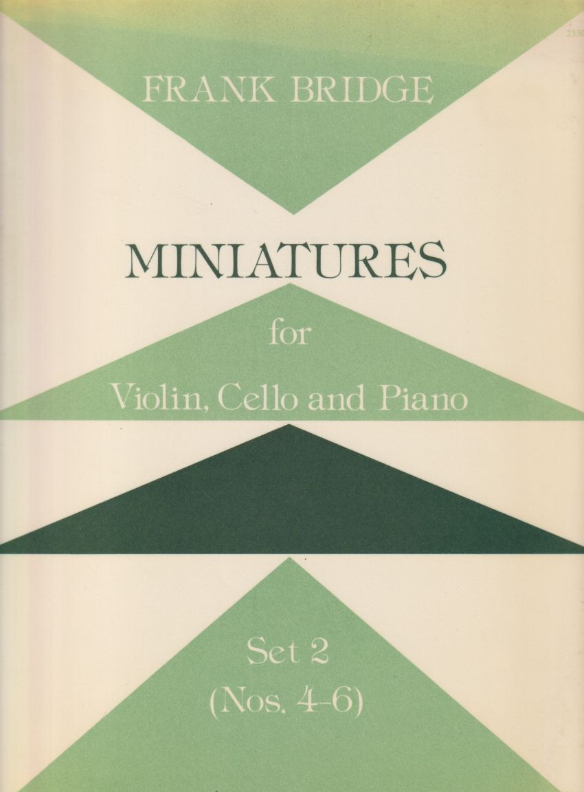 Miniatures for Piano Trio, Set 2 (Nos.4 - 6) - Set of Parts