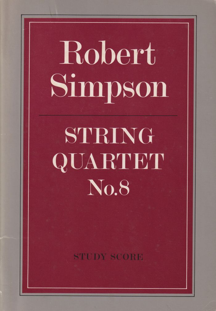 String Quartet No.8 (1979) - Study Score