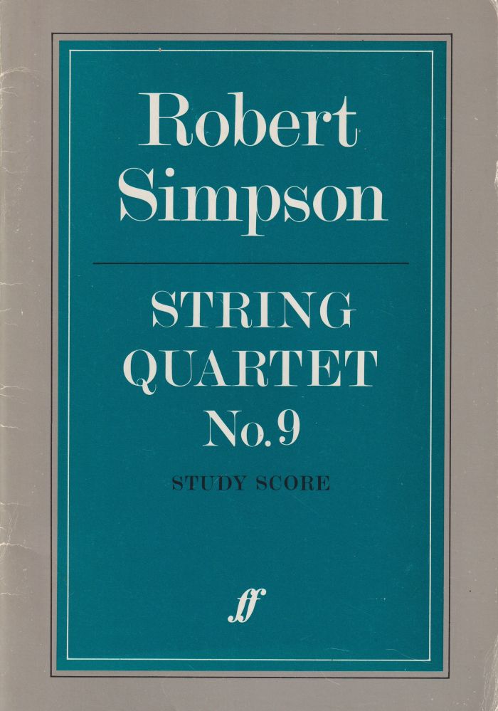 String Quartet No.9 (32 Variations and Fugue on a theme of Haydn) - Study Score