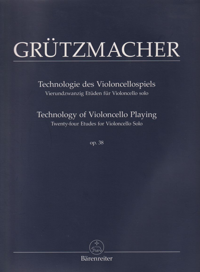 Technology of Violoncello Playing, Twenty-four Etudes for Violomcello Solo, Op.38