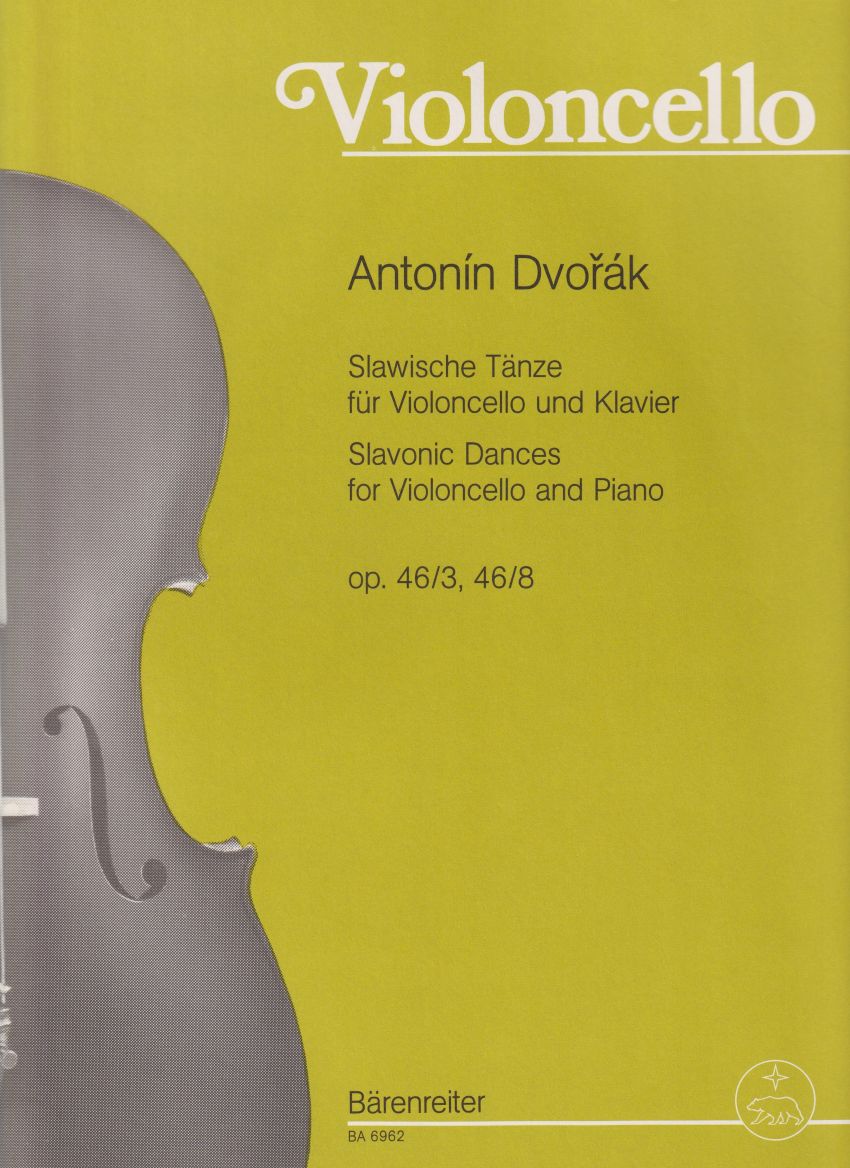 Slavonic Dances Op.46 Nos. 3 & 8 - Cello & Piano