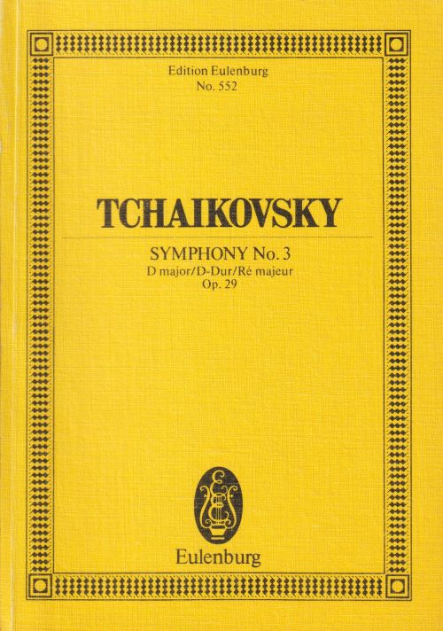Symphony No.3 in D major, Op.29 - Study Score