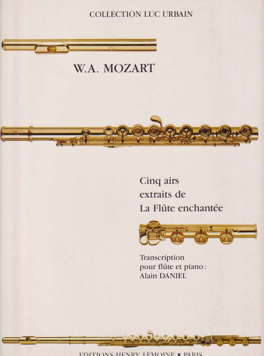 5 Airs from The Magic Flute - Flute & Piano