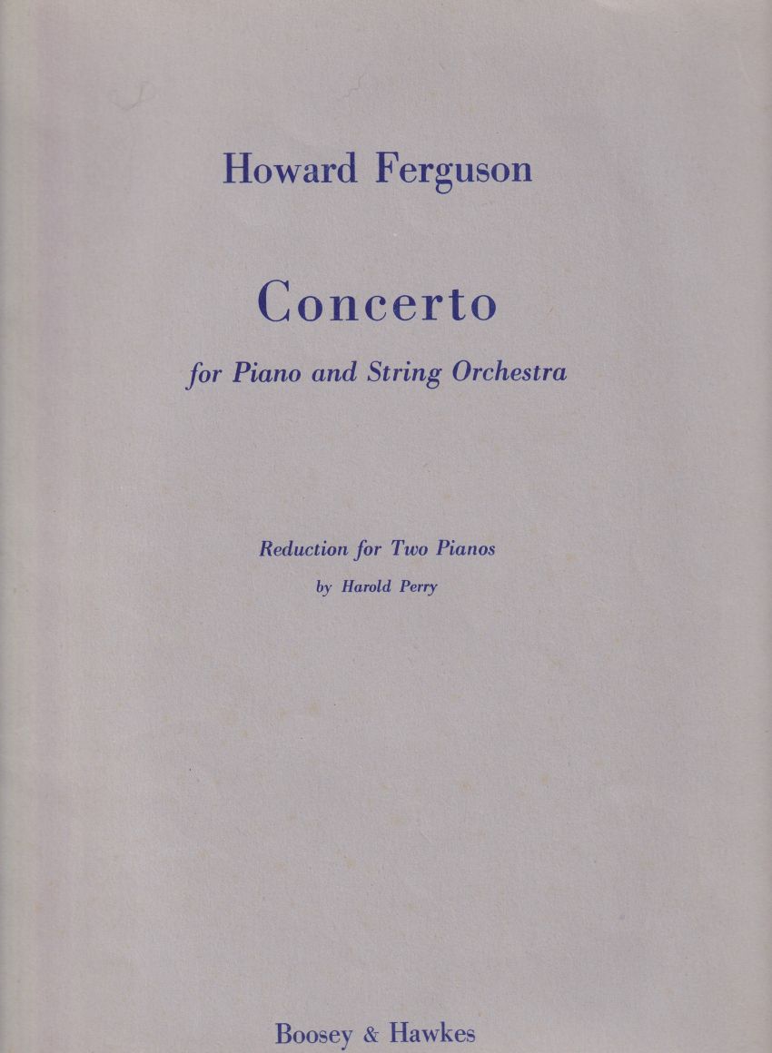 Concerto for Piano and String Orchestra - Reduction for Two Pianos