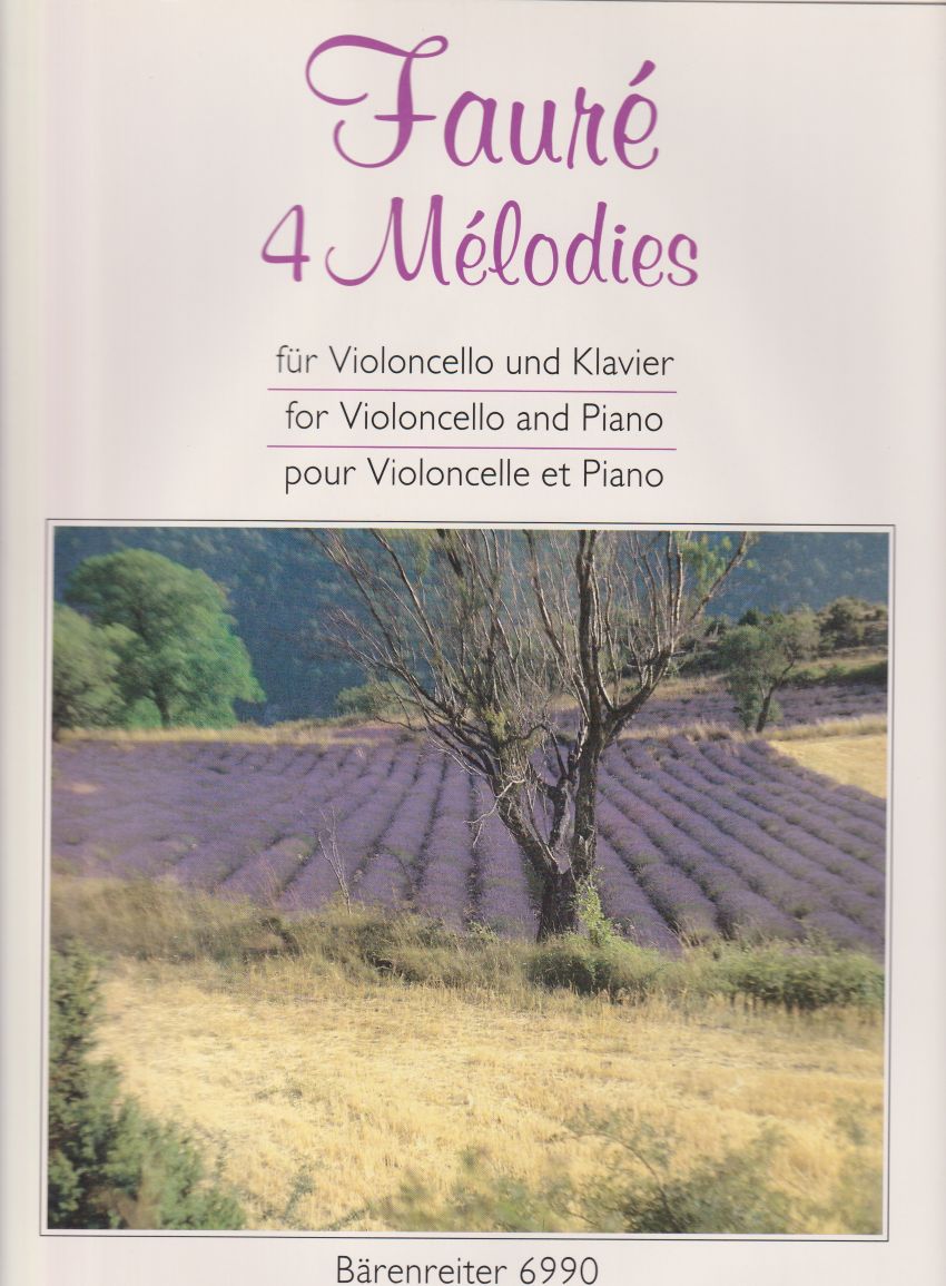 4 Melodies for Cello and Piano