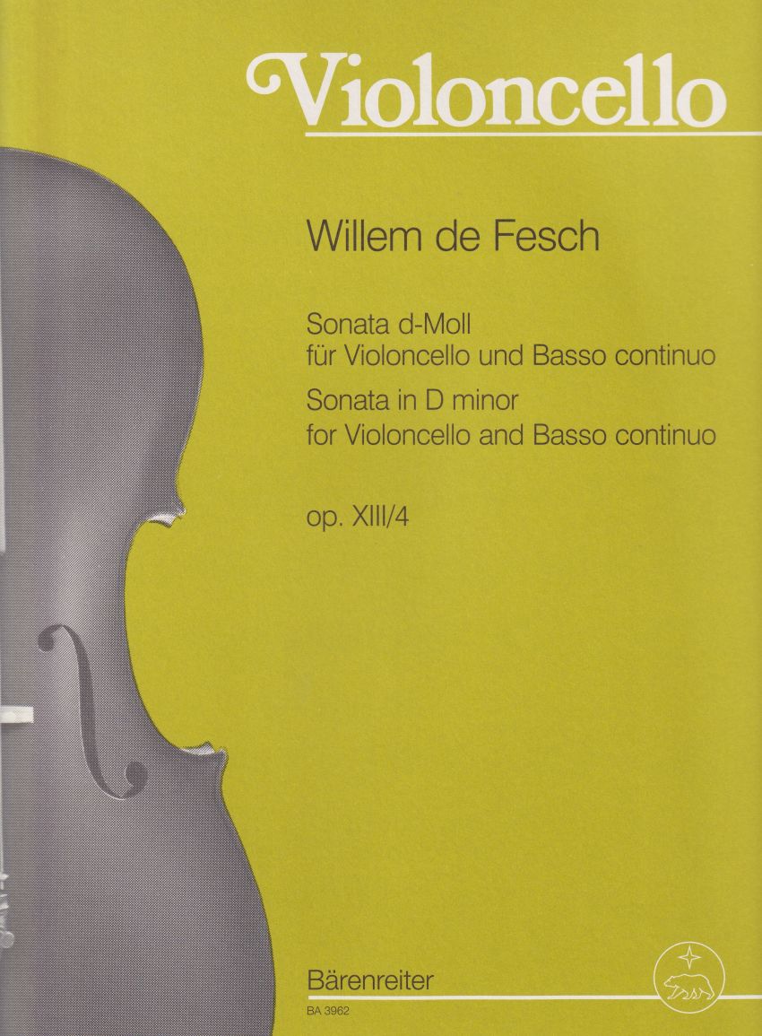Sonata in d minor for Cello & Basso continuo, Op.13 No.4