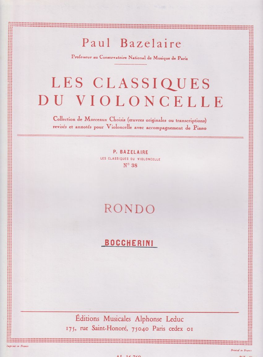 Rondo in C major - Cello & Piano
