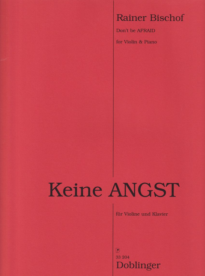 Keine Angst (Don't be afraid) - Violin & Piano
