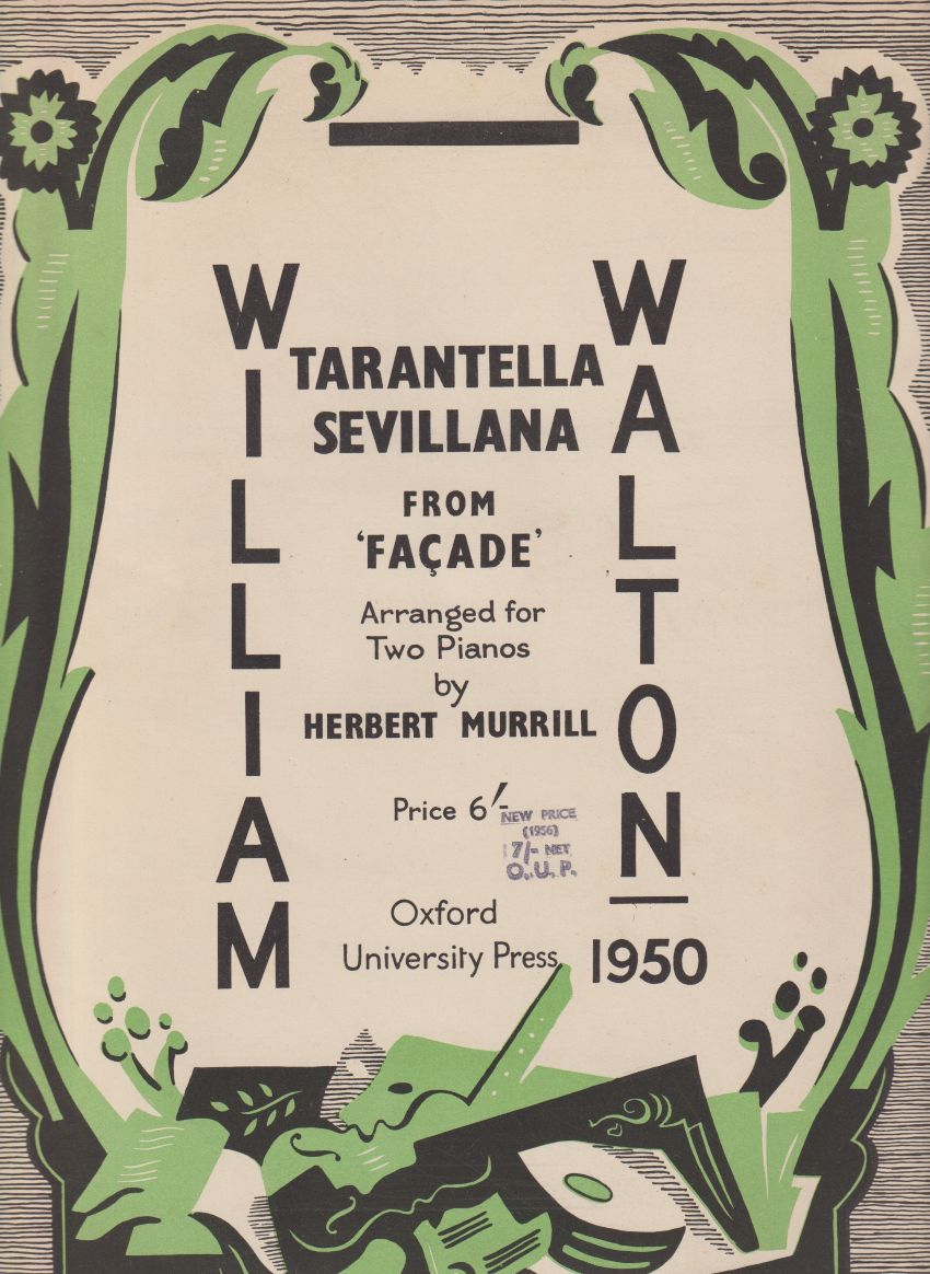 Tarantella Sevillana from Facade - Two Pianos