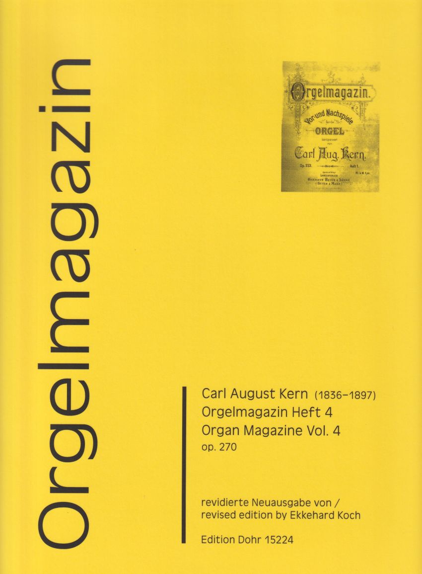 Image for Organ Magazine Vol.4, Op.270 Organ Magazine Vol.4, Op.270