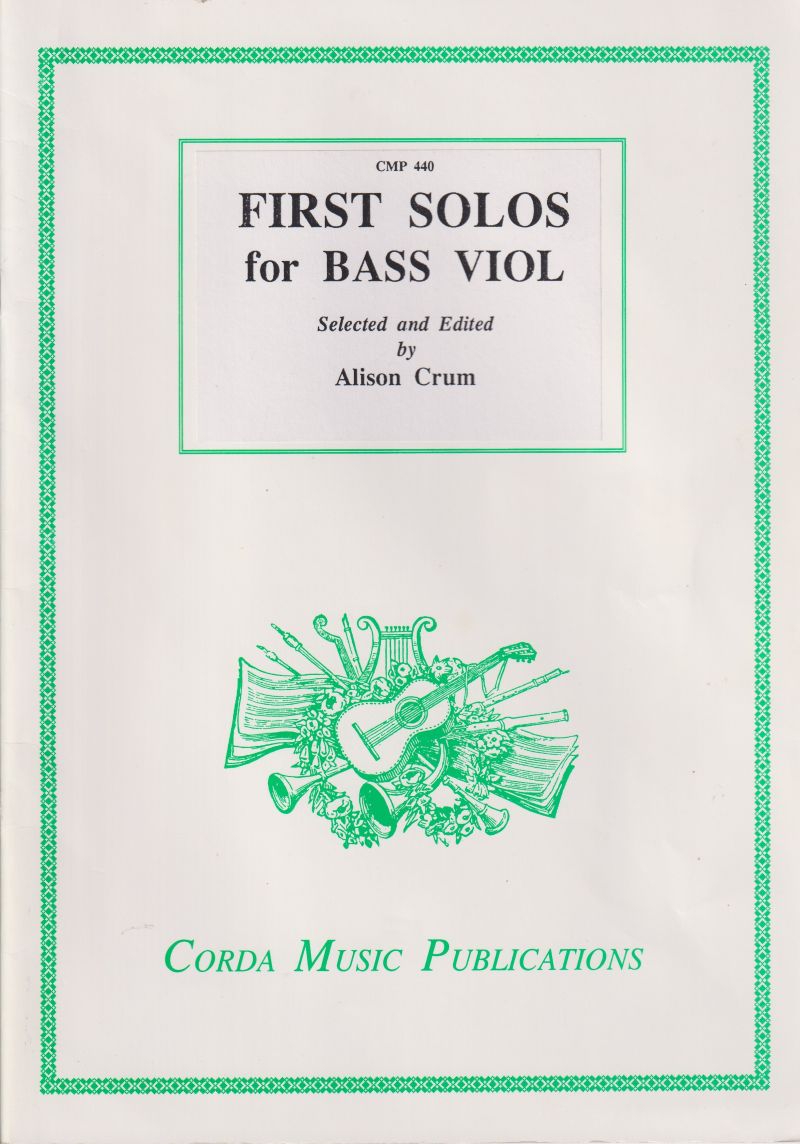 Image for First Solos for Bass Viol First Solos for Bass Viol