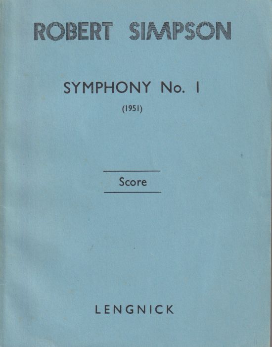 Image for Symphony No.1 (1951) - Study Score Symphony No.1 (1951) - Study Score