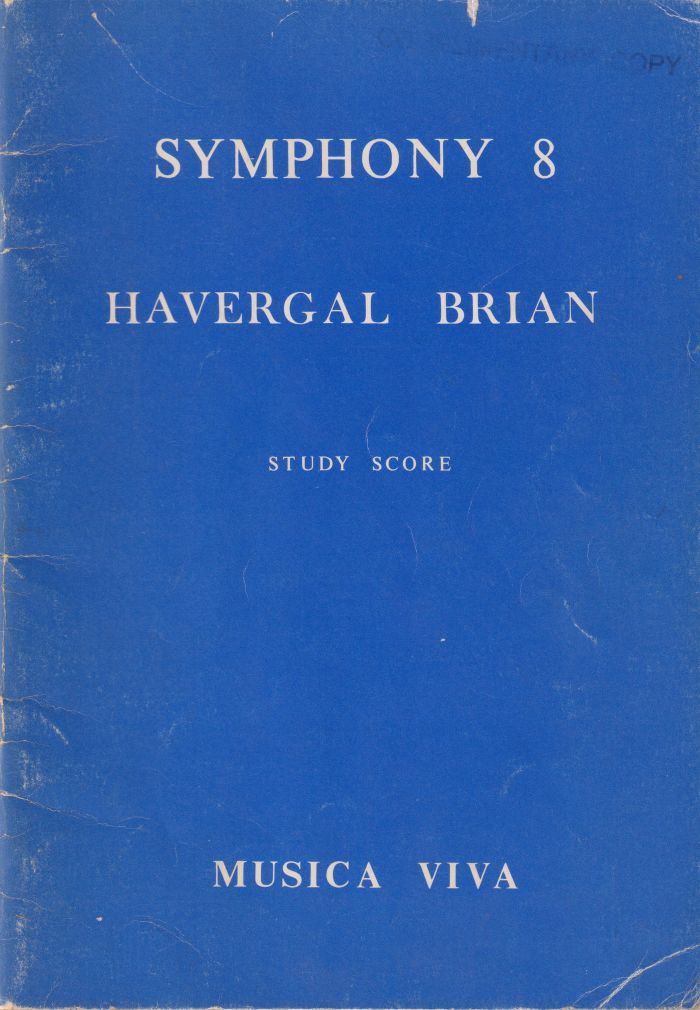 Image for Symphony No.8 - Study Score Symphony No.8 - Study Score